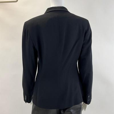 374 RALPH LAUREN Black Button-up Blazer