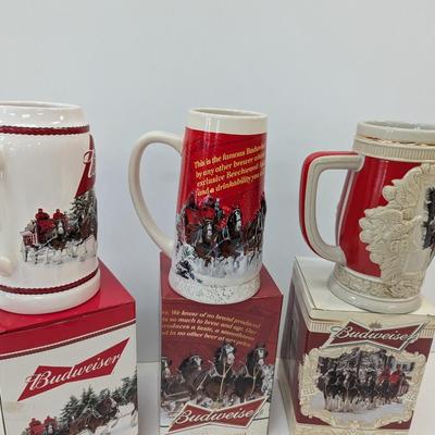 Budweiser Beer Steins