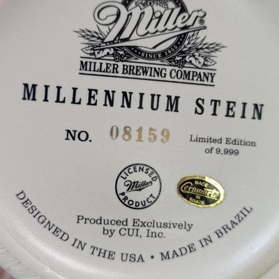 Miller Millennium Stein Beer Stein