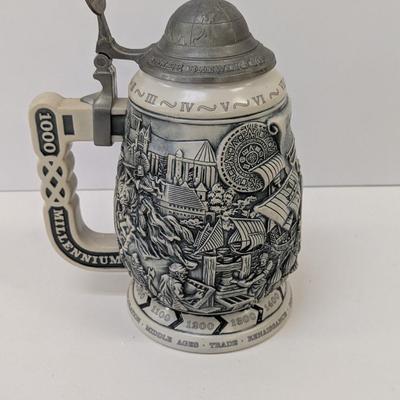 Sale Photo Thumbnail #1791: Miller Millennium Stein Beer Stein