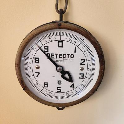 Vintage Detecto Hanging Scale