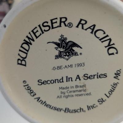 Jeff Gordon Junior Johnson Budweiser Beer Mugs Winston Cup