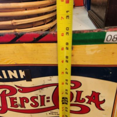 Vintage Pepsi Cola Metal Chalkboard Sign 19.5" x30"