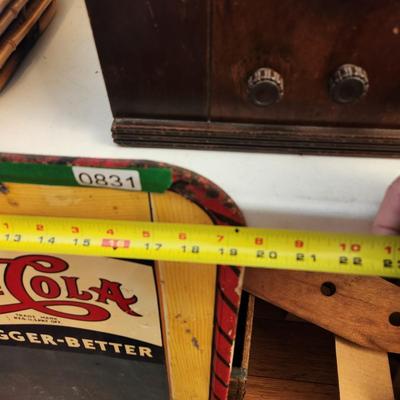 Vintage Pepsi Cola Metal Chalkboard Sign 19.5" x30"