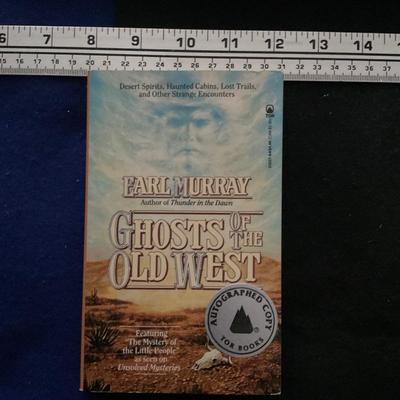 Autographed Copy Ghost of the Old West.