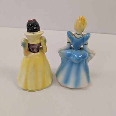 1960 Made In Japan Snow White & Cinderella Figures