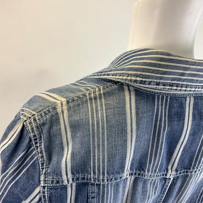 375 ESCADA Sport Denim Striped Jacket