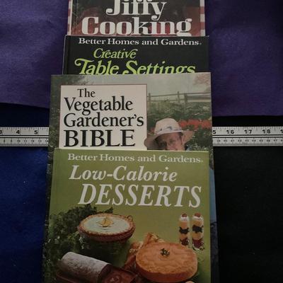 5-Vintage Cookbooks and Gardening