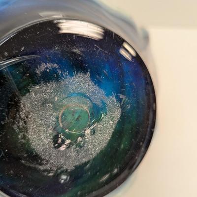 Art Glass Dish Hand Blown Glass #46