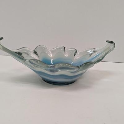Art Glass Dish Hand Blown Glass #47