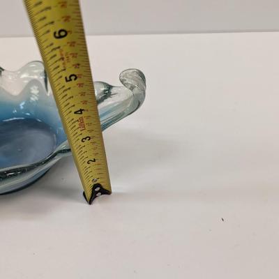Art Glass Dish Hand Blown Glass #47
