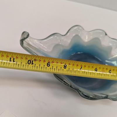 Art Glass Dish Hand Blown Glass #47