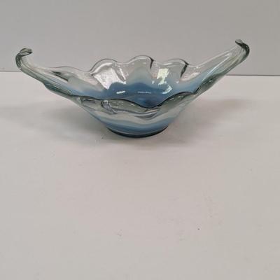 Art Glass Dish Hand Blown Glass #47