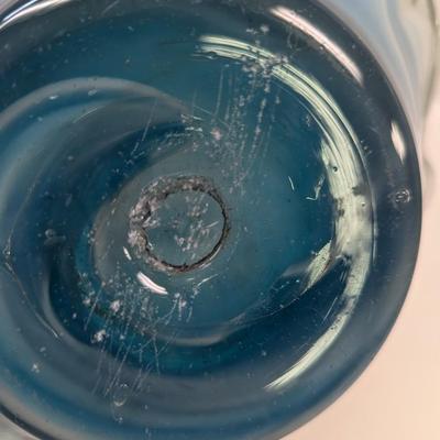 Art Glass Dish Hand Blown Glass #47