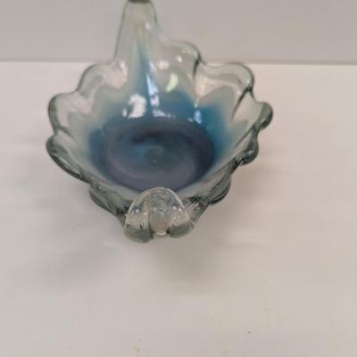 Art Glass Dish Hand Blown Glass #47
