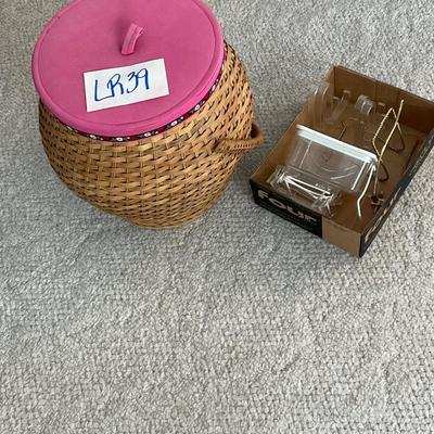 LR39-Sewing Basket and extras