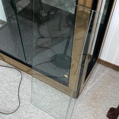 LR40-Mid-Century Modern Display Cabinet by Mastercraft