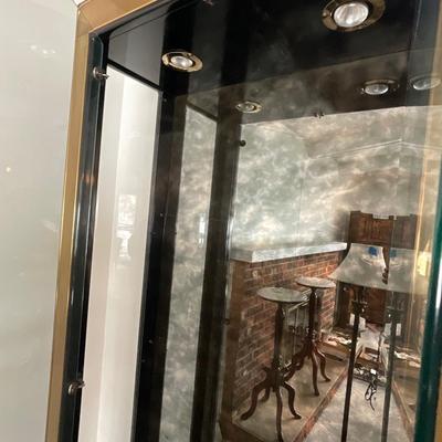 LR40-Mid-Century Modern Display Cabinet by Mastercraft