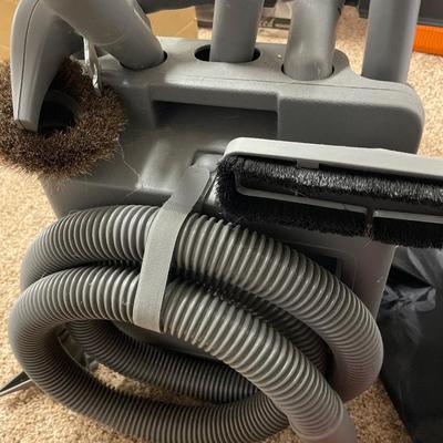 Kirby vacuum with attachments