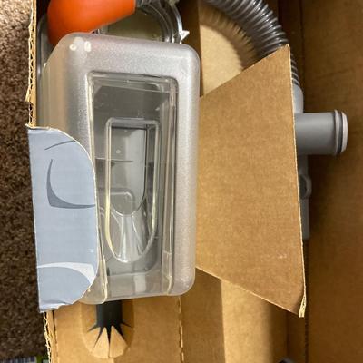 Kirby vacuum with attachments