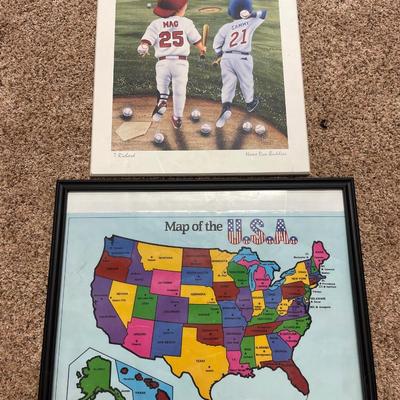 “Home Run Buddies” by T. Richard & map