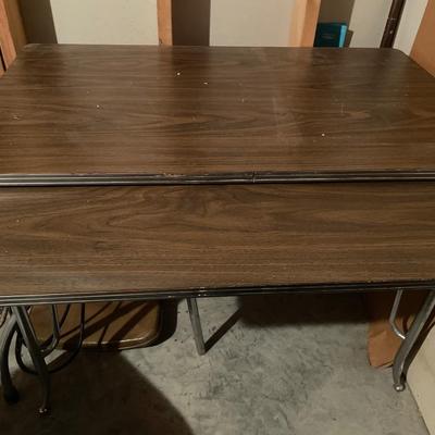 Vintage table with 3 chairs