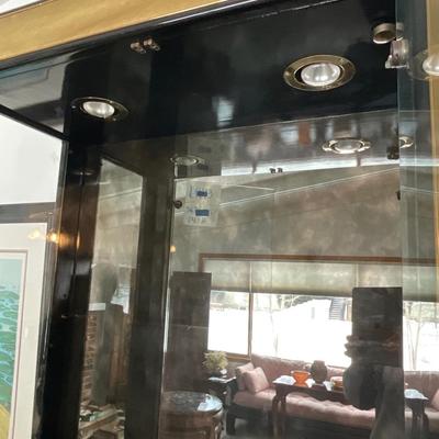 LR43-Mid-Century Modern Display Cabinet by Mastercraft