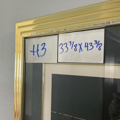 H3-Signed “Reflections’” artwork, 46/275