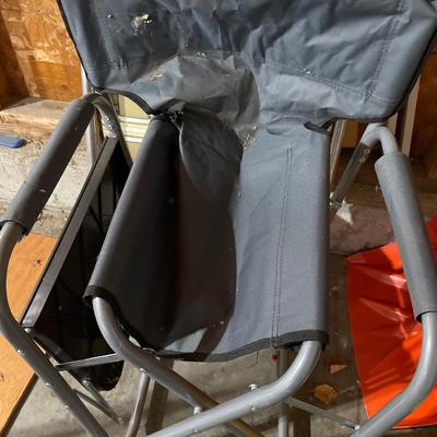 Outdoor chairs & table with cup holders