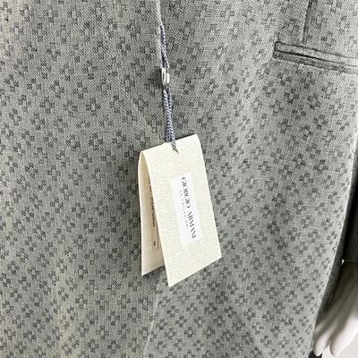 382 New with Tag GIORGIO ARMANI Long Woven Blazer Size 48/14