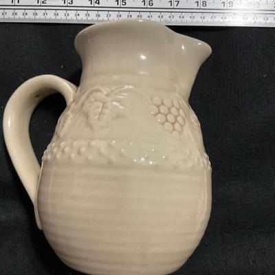 Vintage Tan Pitcher