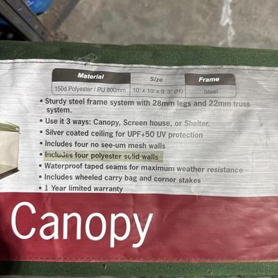 Gander Mountain guide series10’x 10’ combo canopy