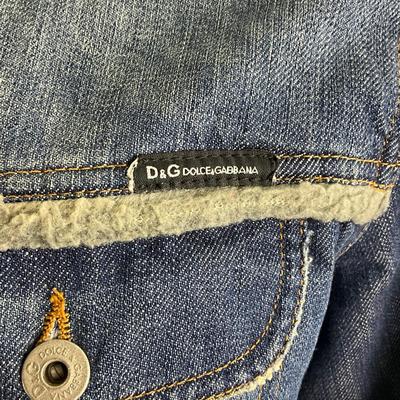 385 DOLCE & GABBANA Denim Jacket Size M