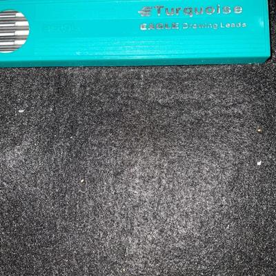 Vintage wrico no 5 and Turquoise Eagle Drawing Leads