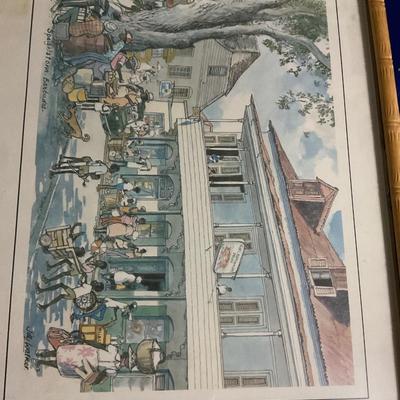 Framed Speightstown Barbados