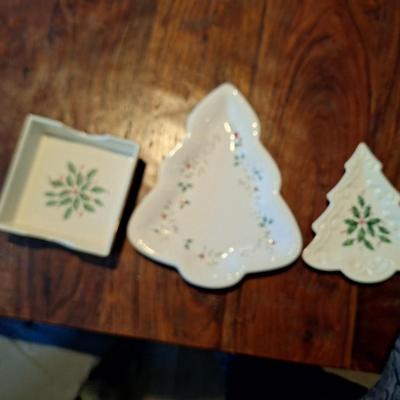 3pc Lenox Holiday Lot