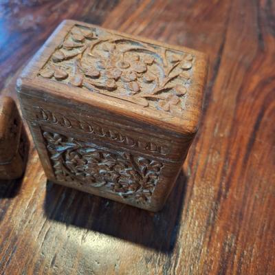 Wooden box Lot