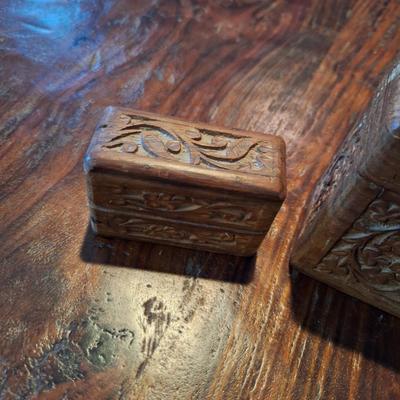 Wooden box Lot