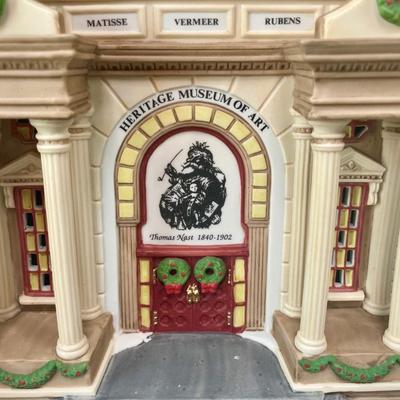 Department 56 Heritage Museum of Art Christmas Village