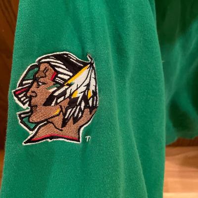 UND Sioux zip up hoodie