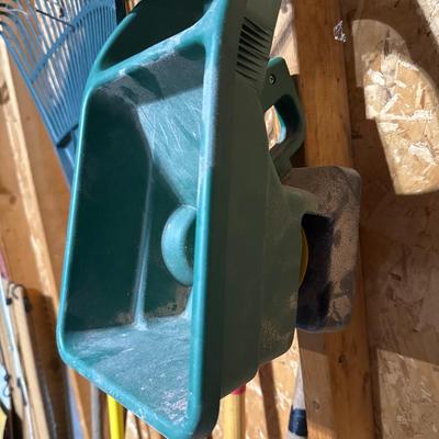 Garden tools and seed spreader