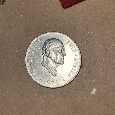 B32-sterling charms, chains and foreign coin