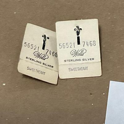 B32-sterling charms, chains and foreign coin