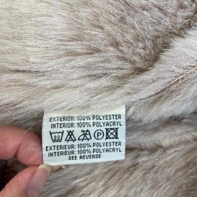 Faux suede jacket