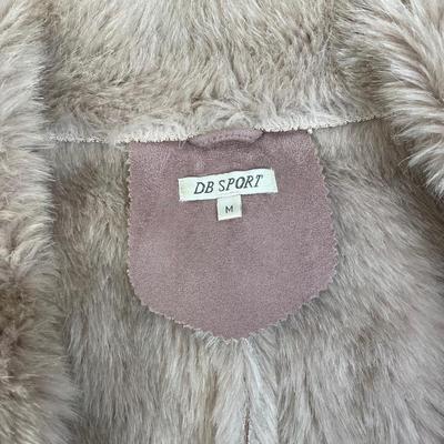 Faux suede jacket