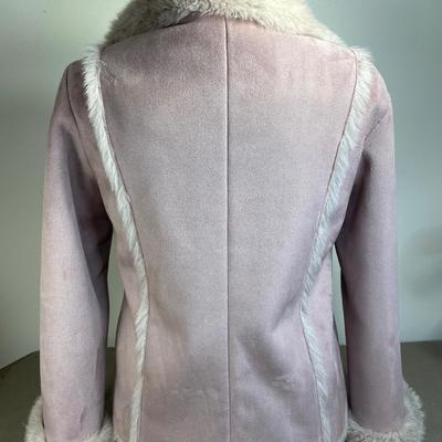 Faux suede jacket