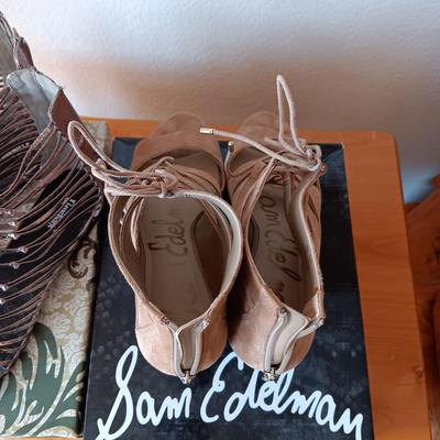 LADIES SAM EDELMAN AND LIME LIGHT SHOES SIZE 11