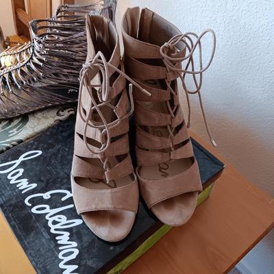 LADIES SAM EDELMAN AND LIME LIGHT SHOES SIZE 11