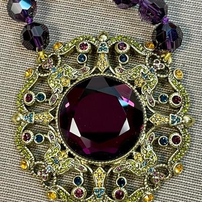 Heidi Daus crystal beaded Necklace