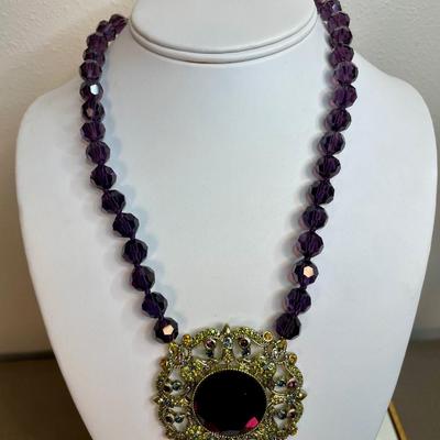 Heidi Daus crystal beaded Necklace
